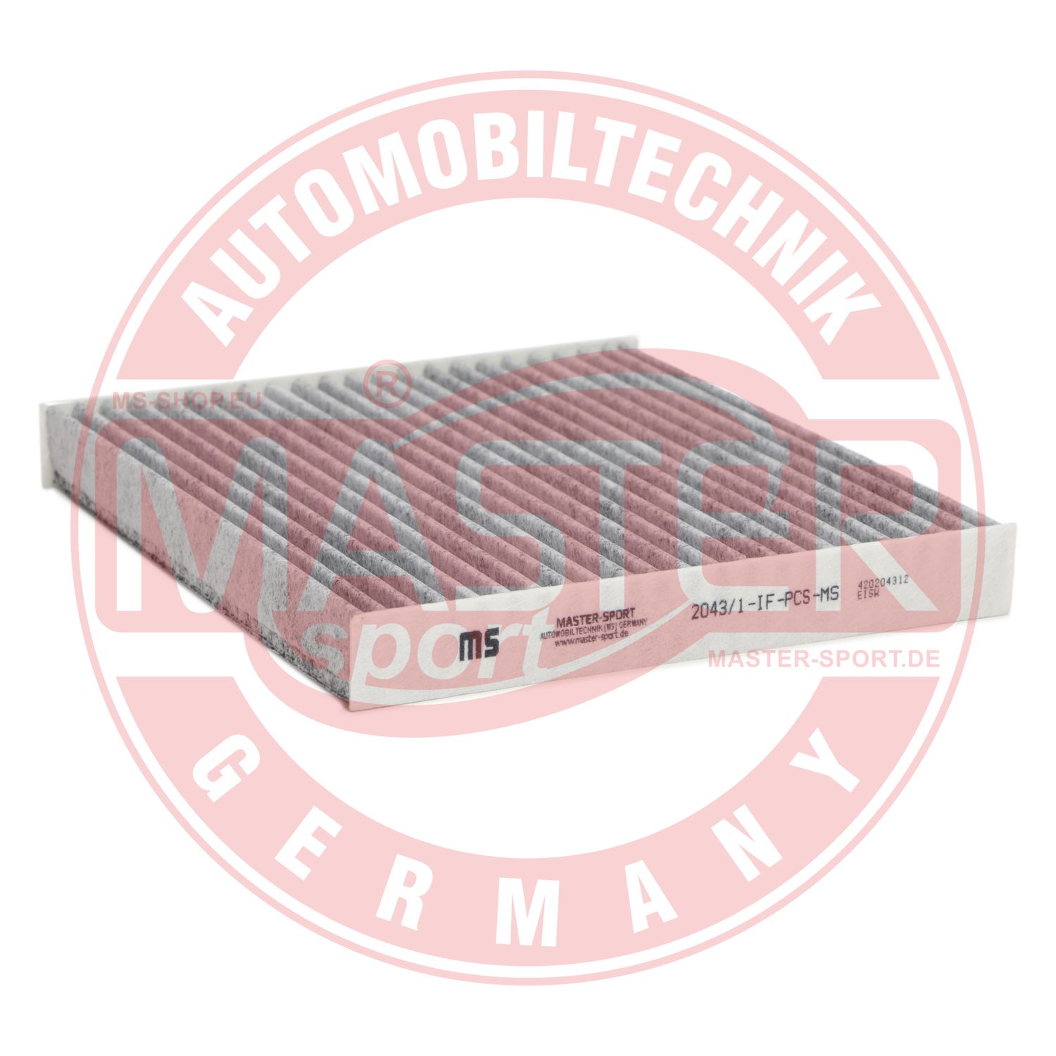 Filtru polen MASTERSPORT GERMANY 2043/1-IF-PCS-MS